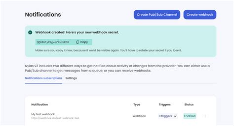 Quickstart: Create a webhook .